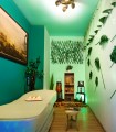 Relaxing bed massage with jade stones in Bucharest