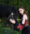 Photo shoot with a horse, near Pitesti