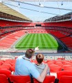 Tour of Wembley Stadium and lunch at Big Moe's Diner for 2 people in the UK