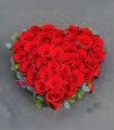 We deliver joy and love with a bouquet of roses, in Bucharest