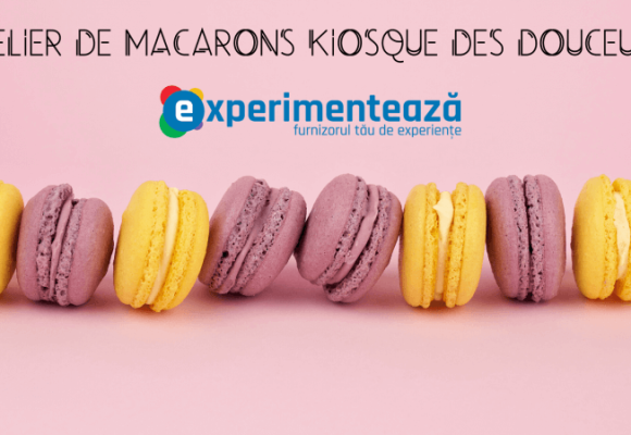 Echipa Experimenteaza.ro la atelierul de macarons