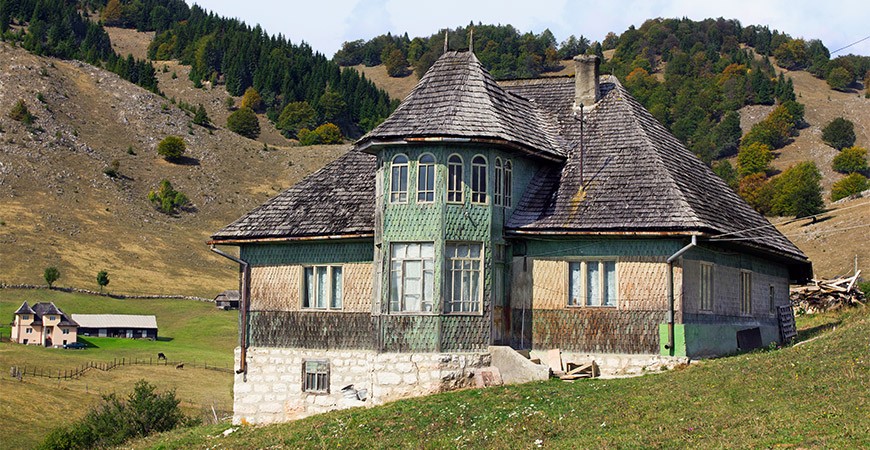 Idei case traditionale/rustice din Romania