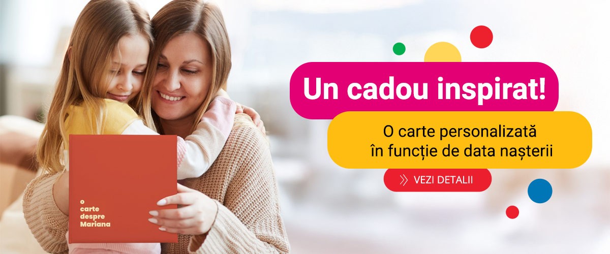 Cadou aniversar unic - o carte personalizata in functie de data nasterii