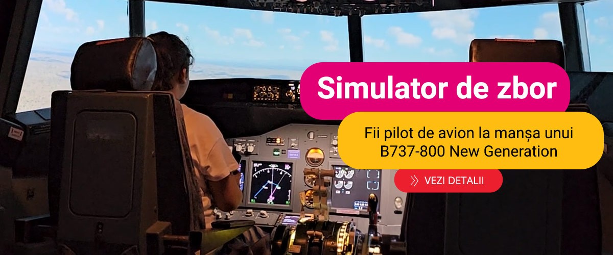 Simulator de zbor in Bucuresti